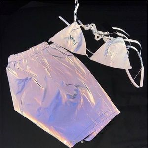 reflective 2 piece